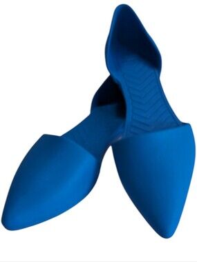 Native Women's Royal Blue Pointed Audry Flats Size 7 Comfort Casual Summer Wear